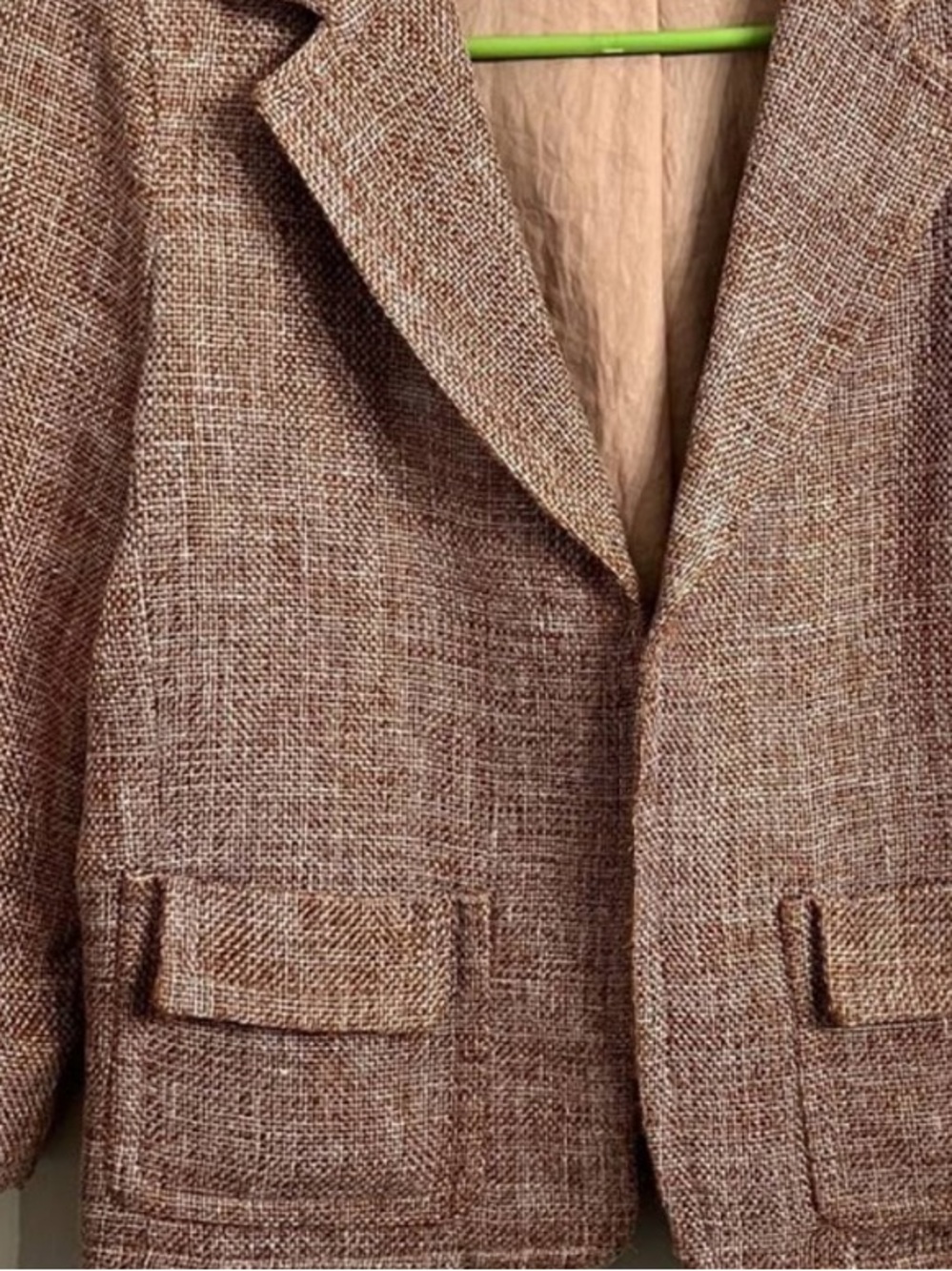Talbots Tweed Jacket Lightweight Cropped Size 14P - Picture 2 of 15